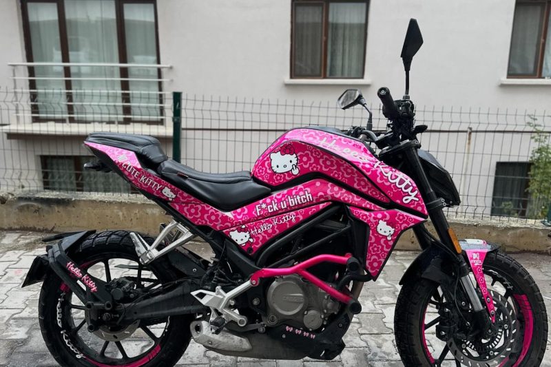 CFMOTO 250NK Hello Kitty Full Sticker Set