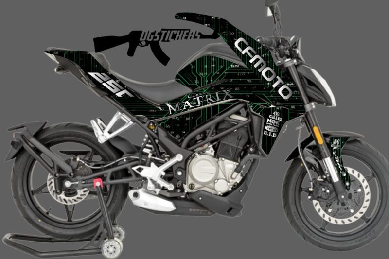 CFMOTO 250NK Matrix Full Sticker Set