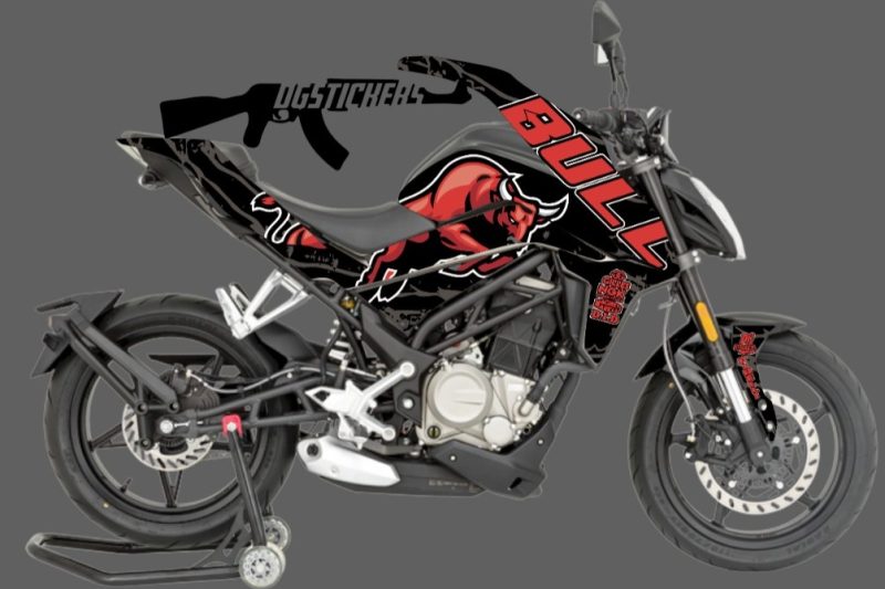 CFMOTO 250NK Road Bull Full Sticker Set