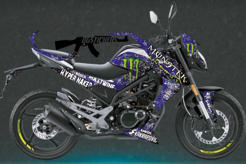 CFMOTO 150NK  Monster Full Sticker Set