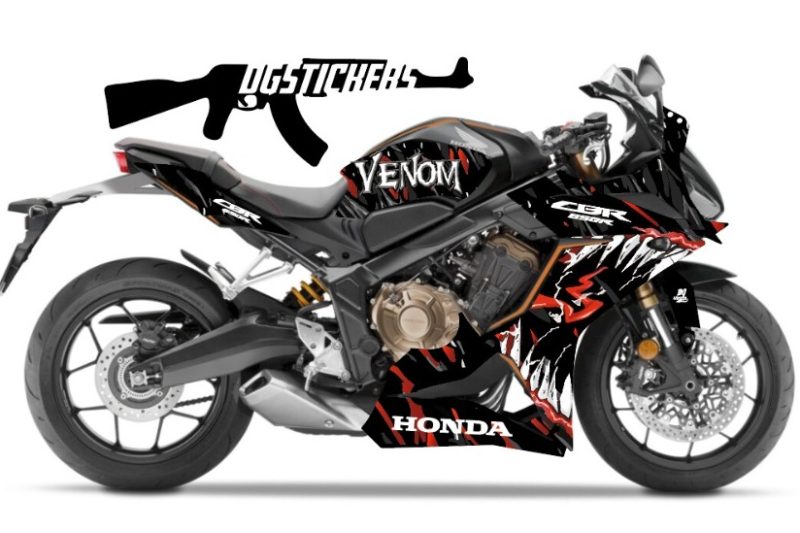Honda CBR650R HJC Venom Full Sticker Set