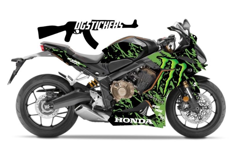 Honda CBR650R Monster Full Sticker Set