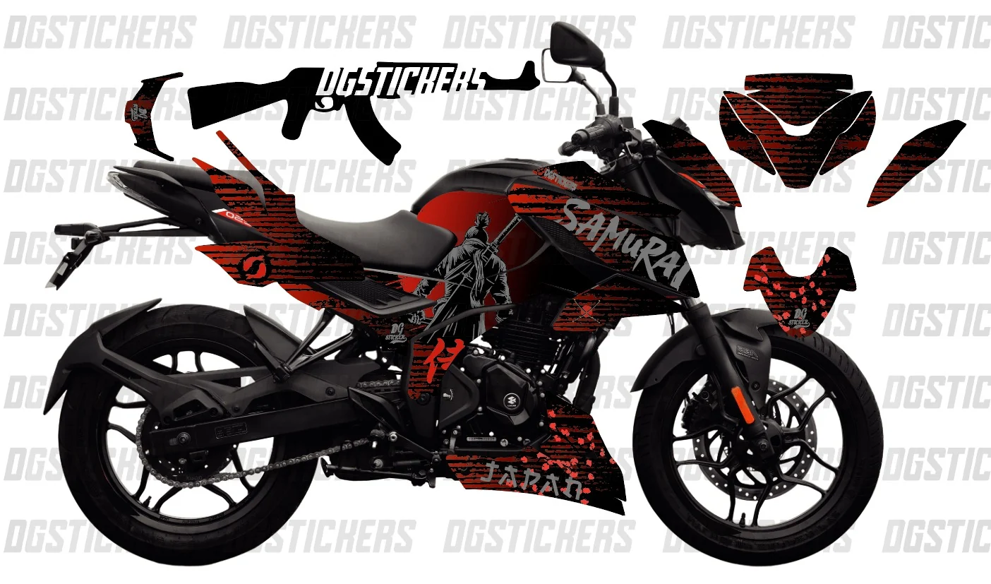 Bajaj Pulsar N250 2022-2026 Samurai kaplama seti