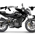 Bajaj Pulsar NS160 2014-2026 Sport Race Gri-Siyah kaplama seti