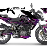 Bajaj Pulsar NS160 2014-2026 V2 Sport Race Mor-Pembe kaplama seti