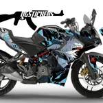 Bajaj Pulsar RS200 2014-2026 Gojo Anime kaplama seti