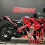 Bajaj Pulsar RS200 2014-2026 GTA San Andreas Kırmızı kaplama seti