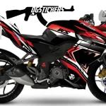 Bajaj Pulsar RS200 2014-2026 Shark Kırmızı kaplama seti