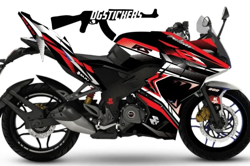 Bajaj Pulsar RS200 2014-2026 Shark Kırmızı kaplama seti