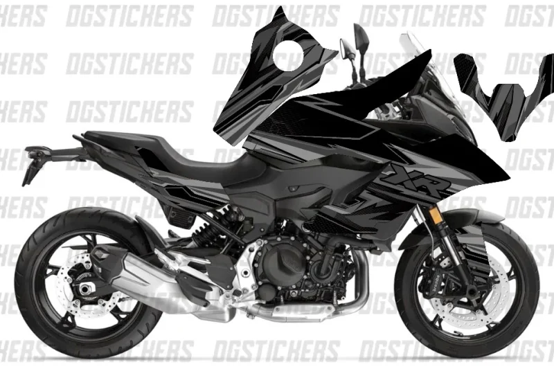 BMW XR900 2020-2025 Hyper Siyah kaplama seti