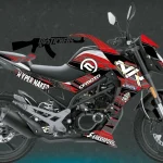 CFMOTO 150NK 2018-2022 Hyper Design Kırmızı kaplama seti