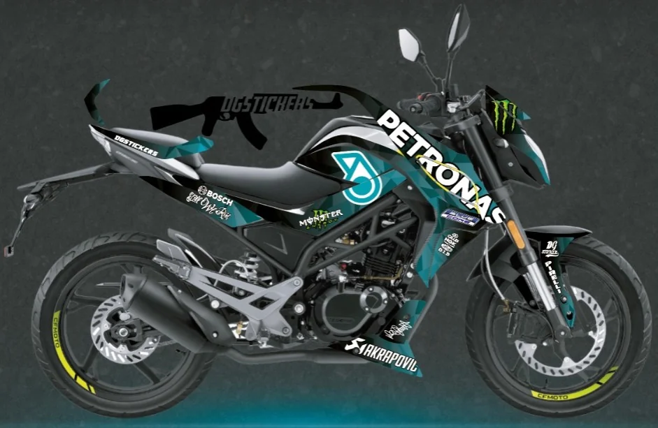 CFMOTO 150NK 2018-2022 Petronas kaplama seti