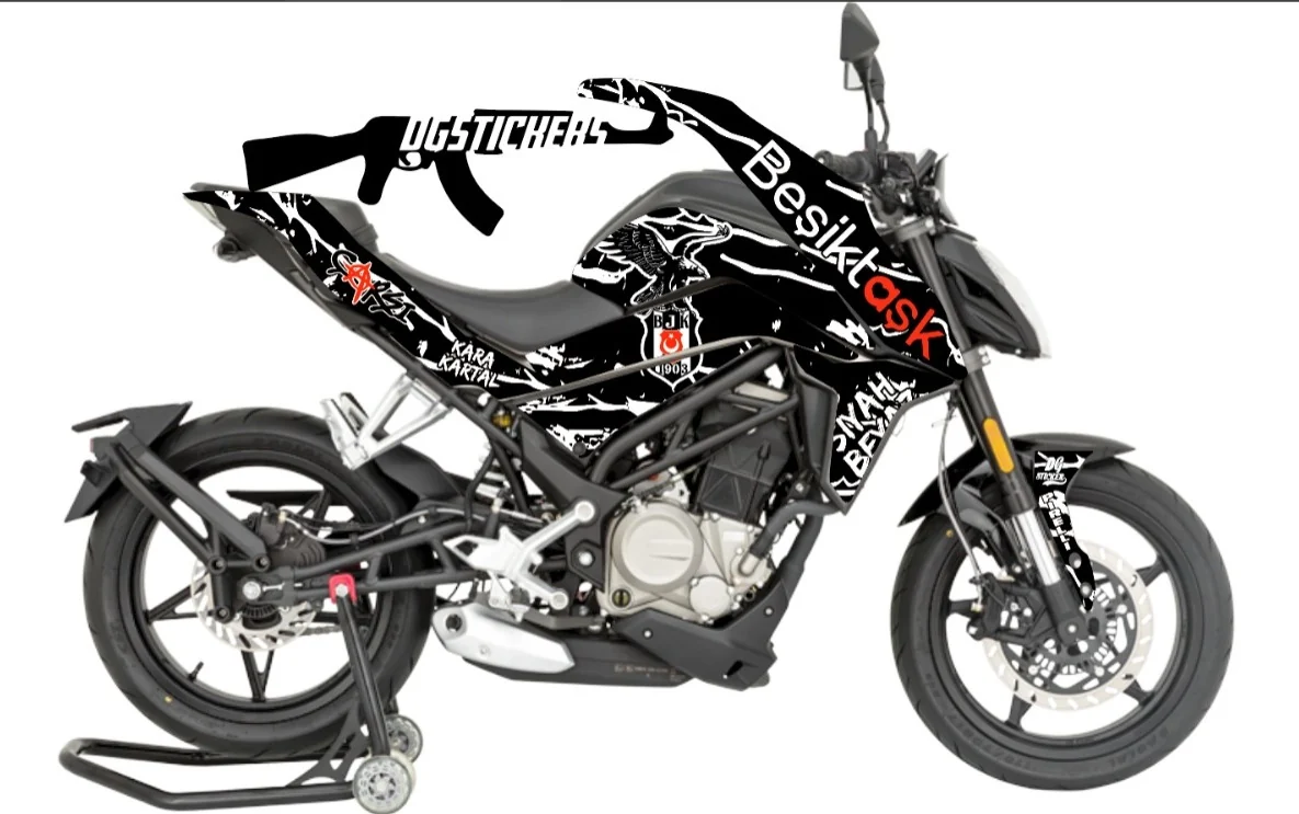 CFMOTO 250NK 2018-2022 Beşiktaş kaplama seti