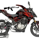 CFMOTO 250NK 2018-2022 Black Panter Kırmızı kaplama seti