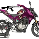 CFMOTO 250NK 2018-2022 PowerPuff Girls kaplama seti
