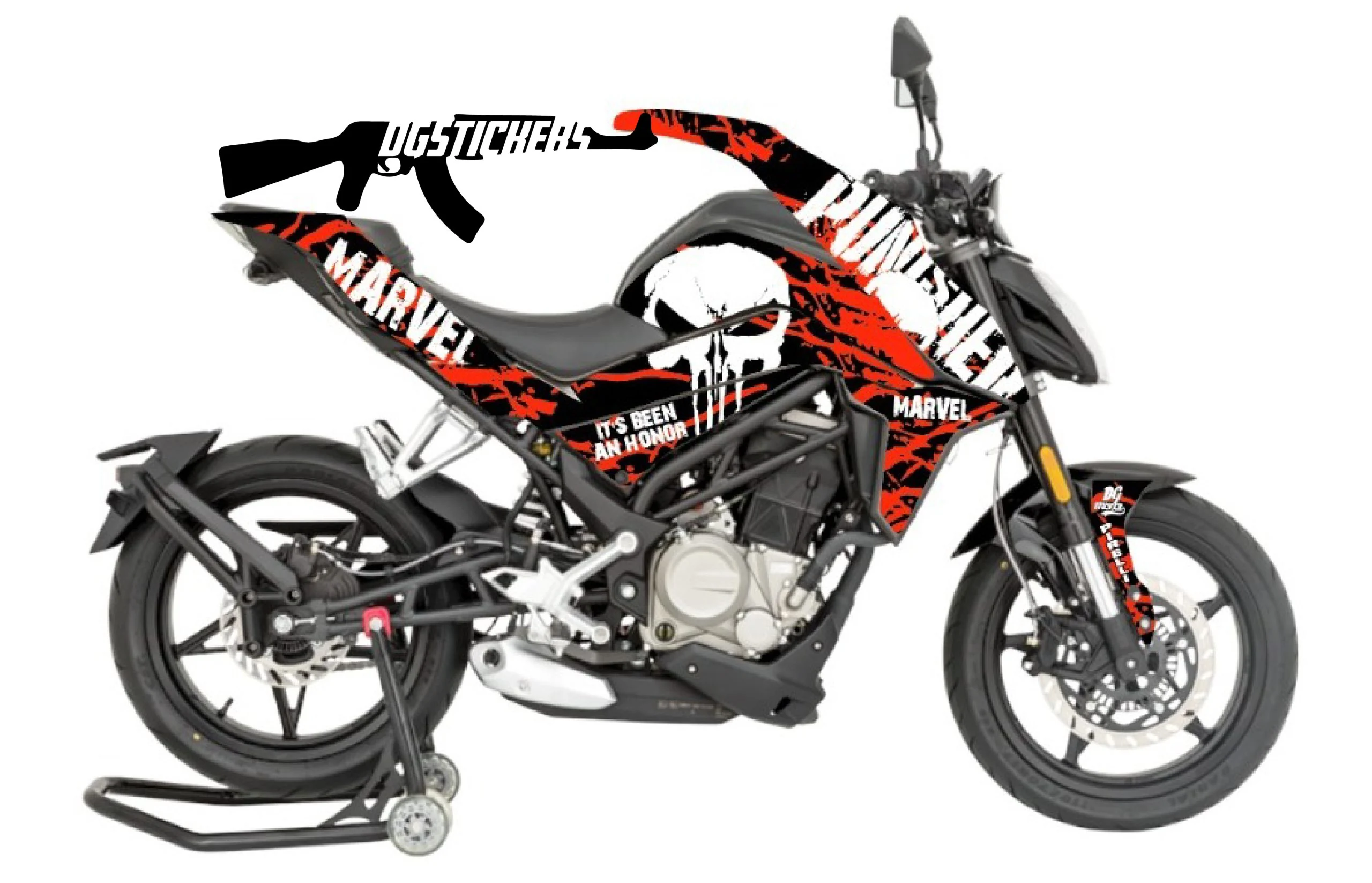 CFMOTO 250NK 2018-2022 Punisher kaplama seti