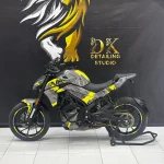 CFMOTO 250NK 2023-2026 Geometric Camo Sarı kaplama seti