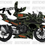 CFMOTO 450SR 2022-2025 Punisher kaplama seti