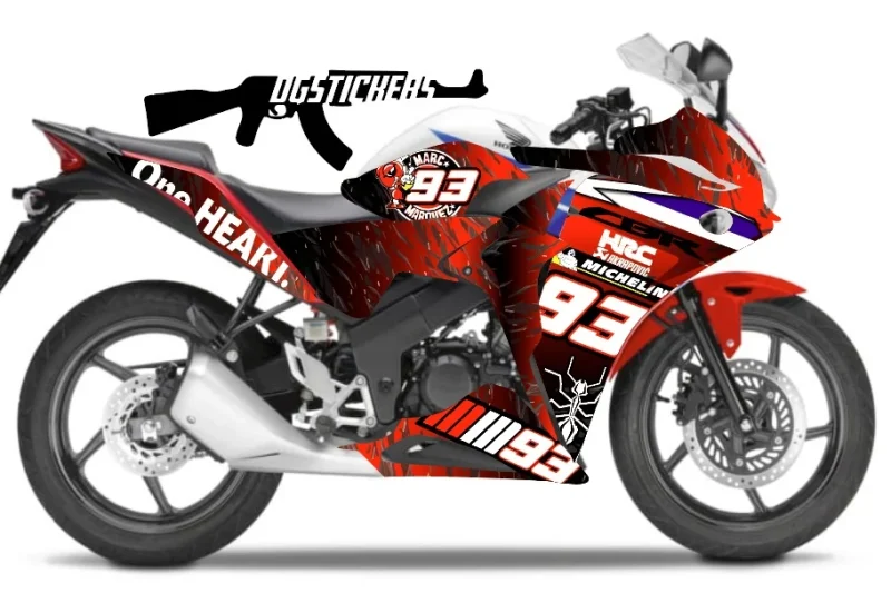 Honda CBR 250 2011-2013 MM93 kaplama seti