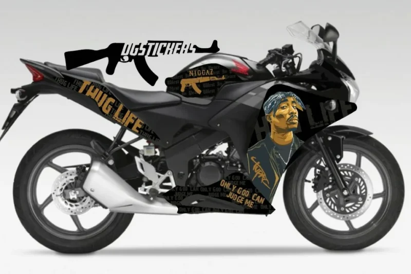 Honda CBR 250 2011-2013 Tupac kaplama seti