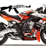 Honda CBR 650F 2014-2018 Repsol kaplama seti