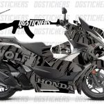 Honda PCX 2021-2024 Özel Tasarım Gri kaplama seti