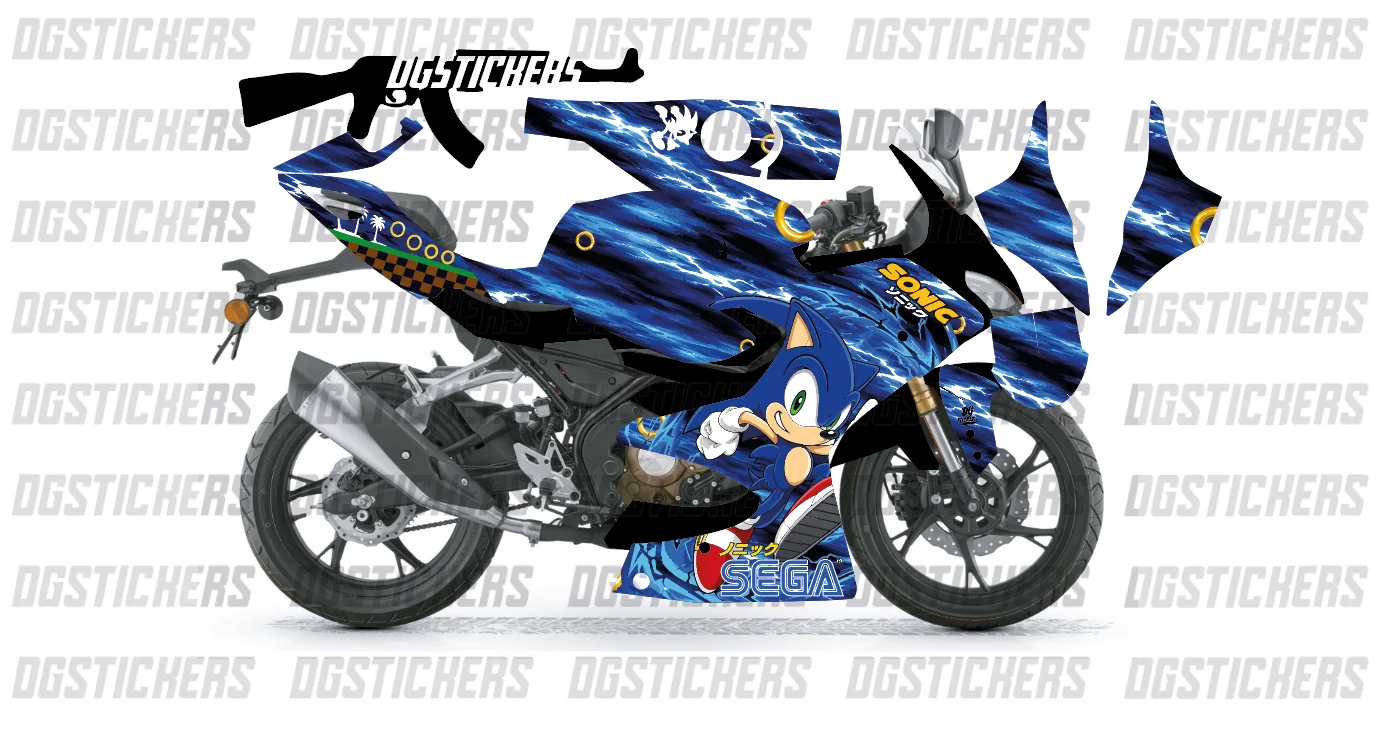 QJ Motor SRK125R 2023-2025 Sonic kaplama seti