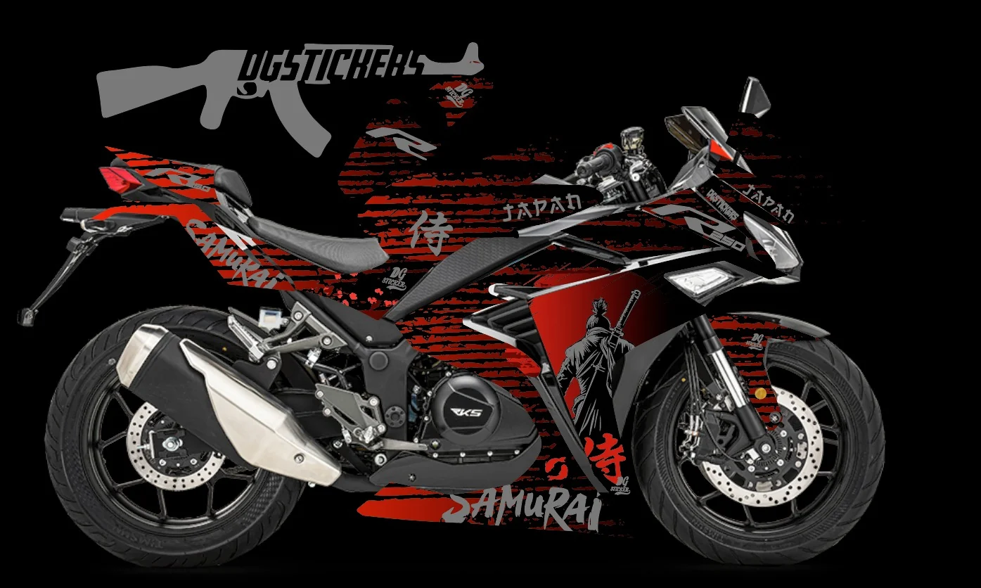RKS R250 2022-2025 Samurai Kırmızı kaplama seti