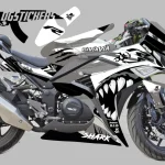 RKS R250 2022-2025 Shark Beyaz kaplama seti