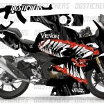 RKS SRK125R 2023-2026 Venom V1 kaplama seti