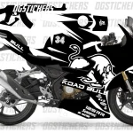 RKS SRK250RS 2023-2026 Road Bull Beyaz kaplama seti