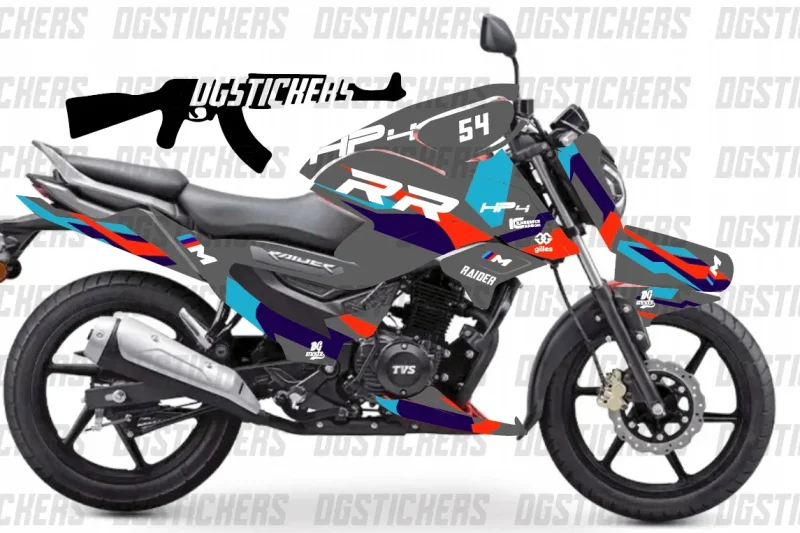 TVS Raider 125 2023-2026 RR Gri kaplama seti