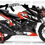 TVS RTR 200 2019-2026 Racing Kırmızı kaplama seti