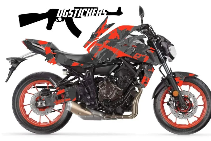Yamaha MT-07 2018-2020 İce Fluo kaplama seti