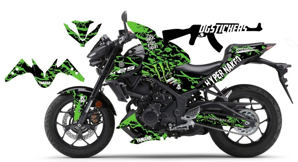 Yamaha MT-25 2020-2024 Monster kaplama seti
