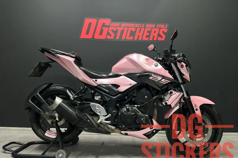 Yamaha MT-25 2015-2019 Renk Değişimi Pembe kaplama seti