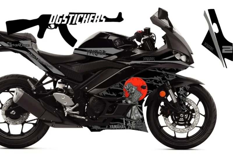 Yamaha R25 2019-2024 Samurai kaplama seti