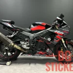 Yamaha R6S 2003-2007 Race Your Heart Kırmızı-Siyah kaplama seti
