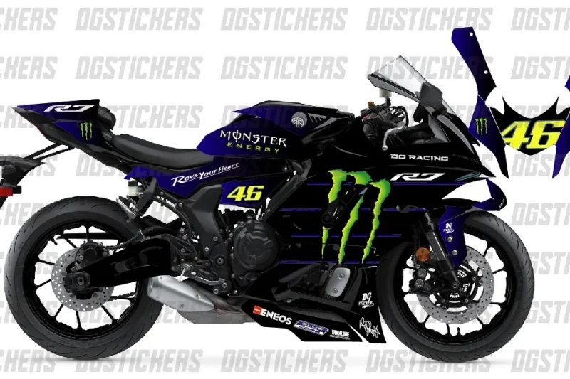 Yamaha R7 2022-2024 Monster kaplama seti