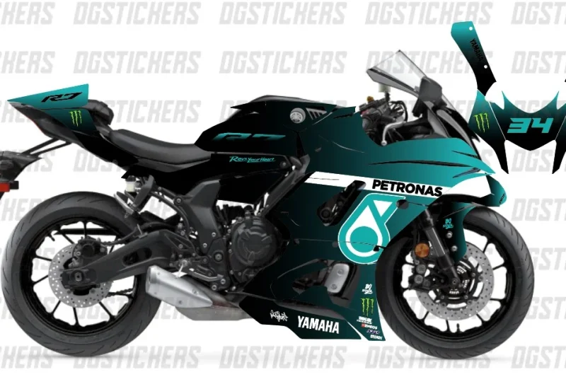Yamaha R7 2022-2024 Petronas kaplama seti