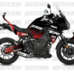 Yamaha Tracer 700 2016-2019 Factory Degrade Kırmızı kaplama seti