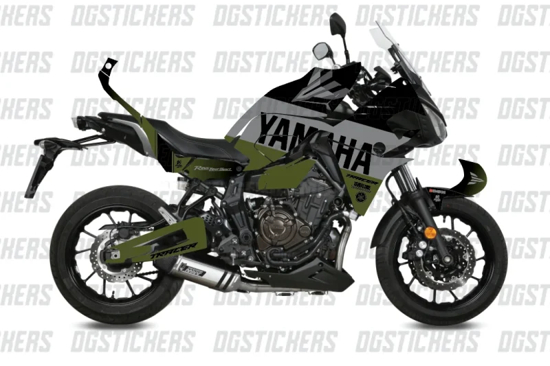 Yamaha Tracer 700 2016-2019 Hyper Gri-Haki-Yeşil kaplama seti