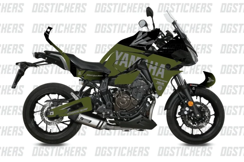Yamaha Tracer 700 2016-2019 Hyper Yeşil-Haki kaplama seti