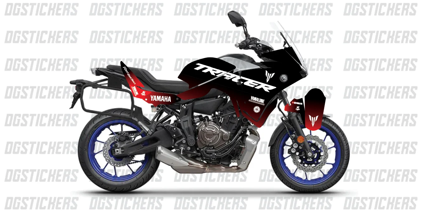 Yamaha Tracer 700 2020-2024 Degrade Kırmızı kaplama seti
