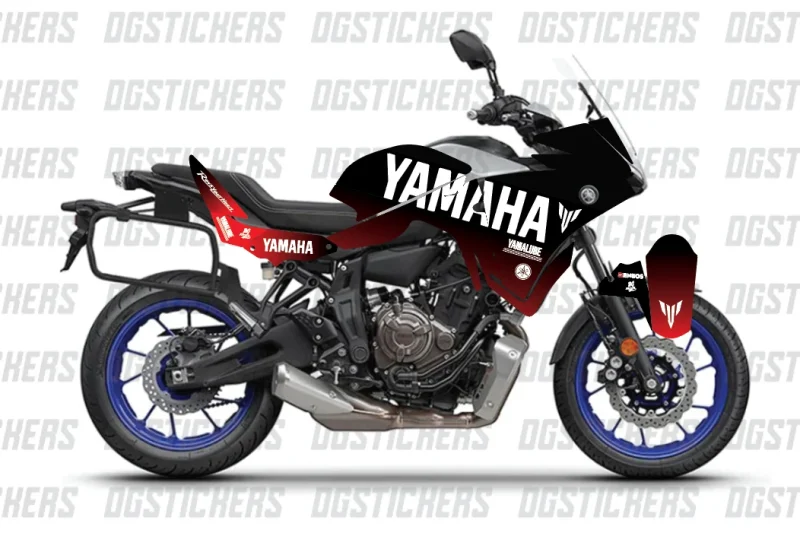 Yamaha Tracer 700 2020-2024 Hyper Degrade Kırmızı kaplama seti