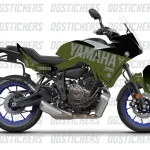 Yamaha Tracer 700 2020-2024 Hyper Haki-3 kaplama seti