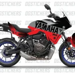 Yamaha Tracer 700 2020-2024 Hyper Kırmızı-3 kaplama seti