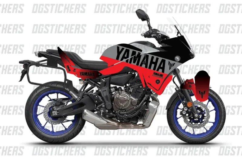 Yamaha Tracer 700 2020-2024 Hyper Kırmızı-3 kaplama seti