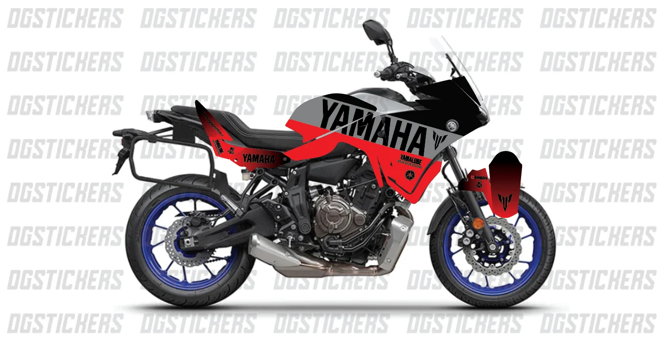 Yamaha Tracer 700 2020-2024 Hyper Kırmızı-3 kaplama seti