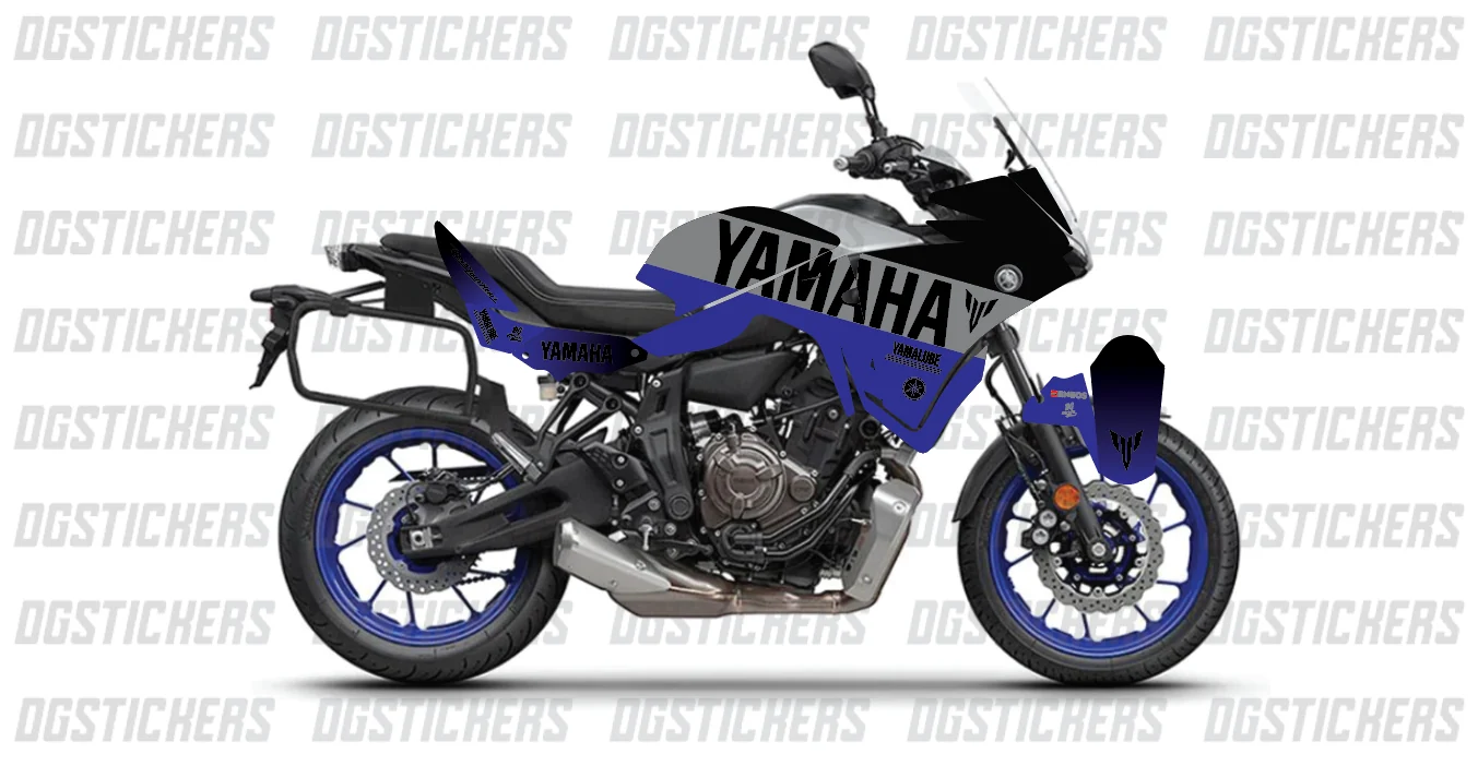 Yamaha Tracer 700 2020-2024 Hyper Mavi kaplama seti detay görseli 3